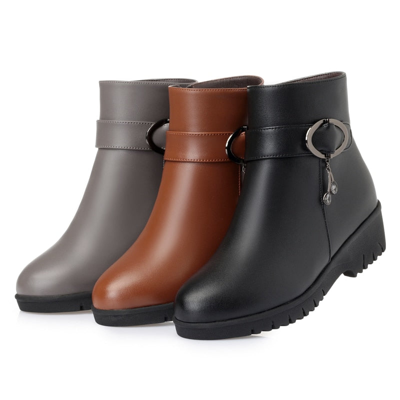 Madrid – Women's Comfort Boots - Black - 35