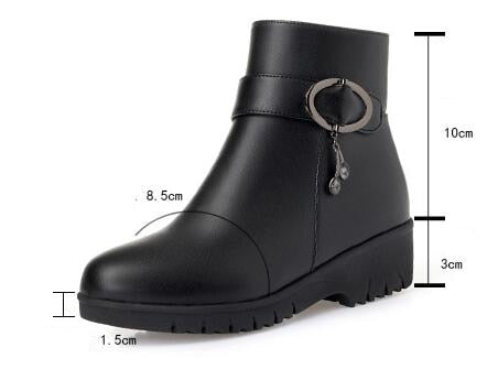 Madrid – Women's Comfort Boots - Brown - 41