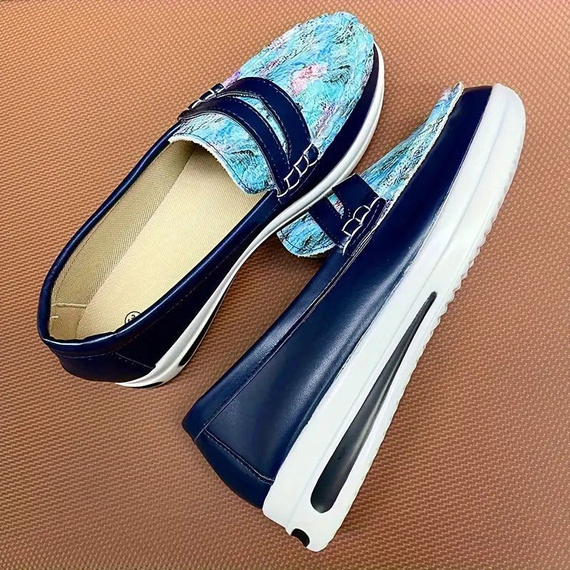 Fashion – Comfort Loafers - Silver - 39