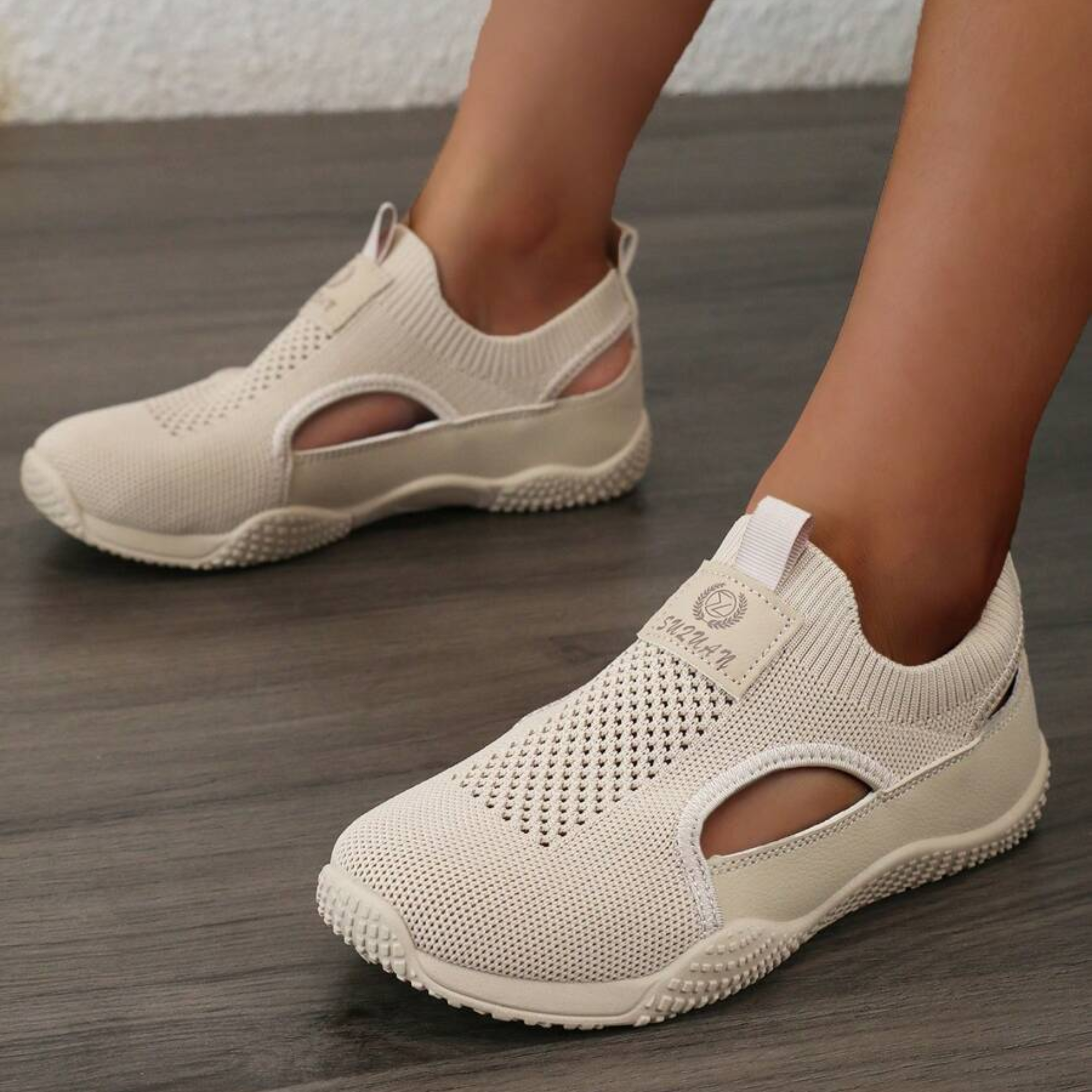 Femory – Comfort Trainers - White - 38