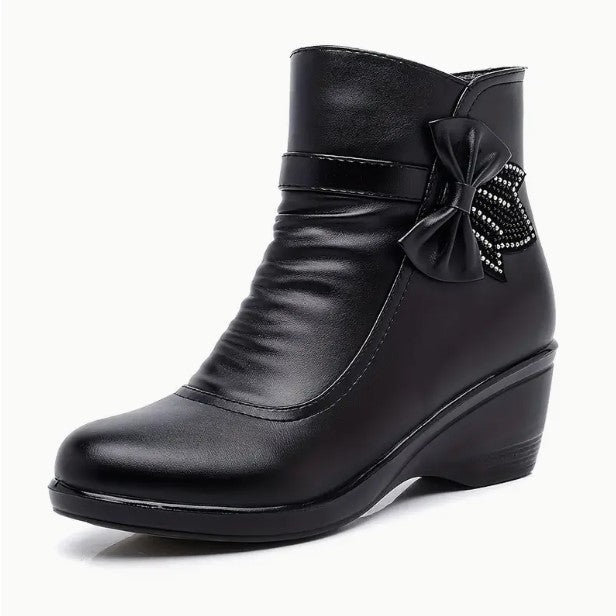 Vivienne – Women's Comfort Boots - Black - 35