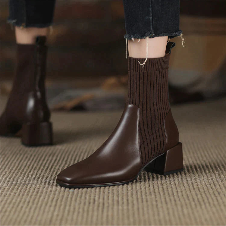 Monique – Women's Comfort Boots - Black - 36