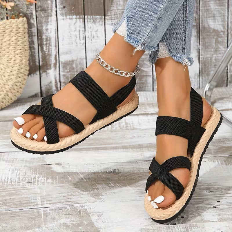 Jade – Women's Comfort Sandals - Black - 39