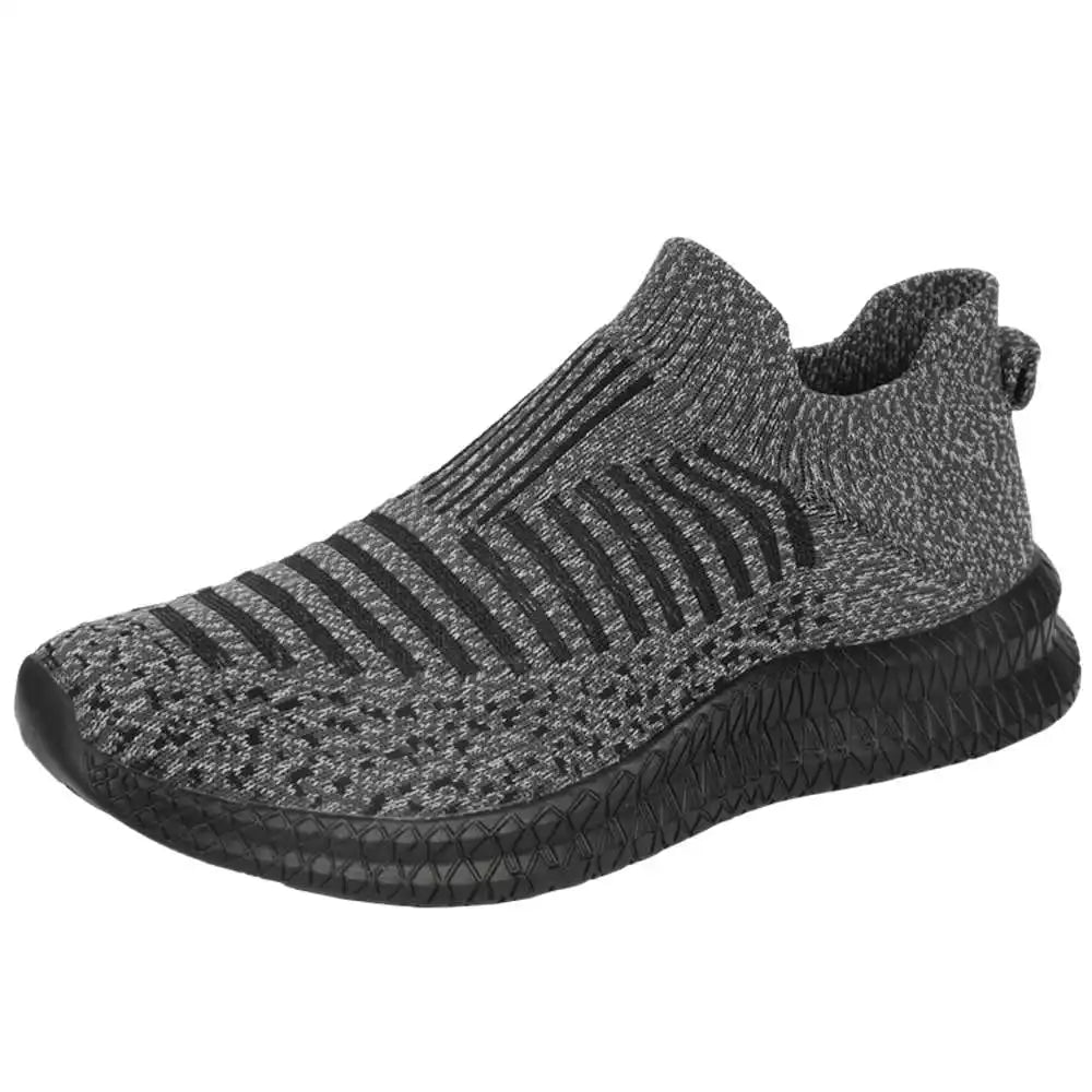 Plus – Men's Comfort Trainers - Black - 45