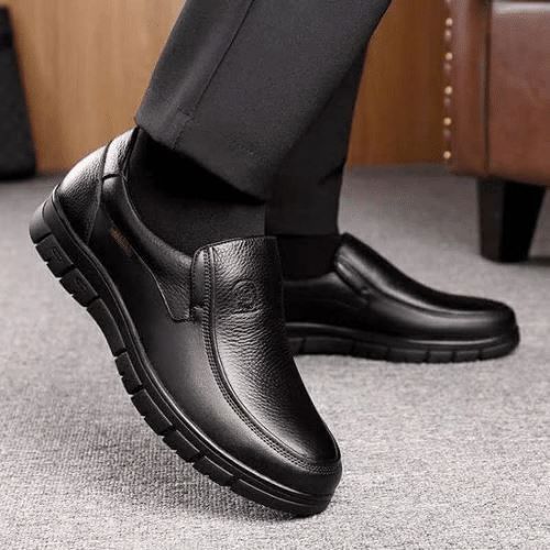 Icarus – Men's Comfort Shoes - Black - 38