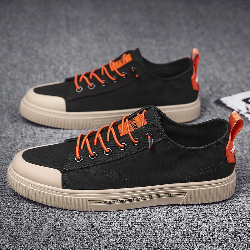 Vulcan – Men's Comfort Trainers - Orange - 40