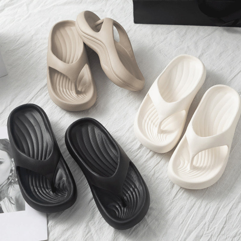 Relax – Women's Comfort Flip-Flops - Grey - 41