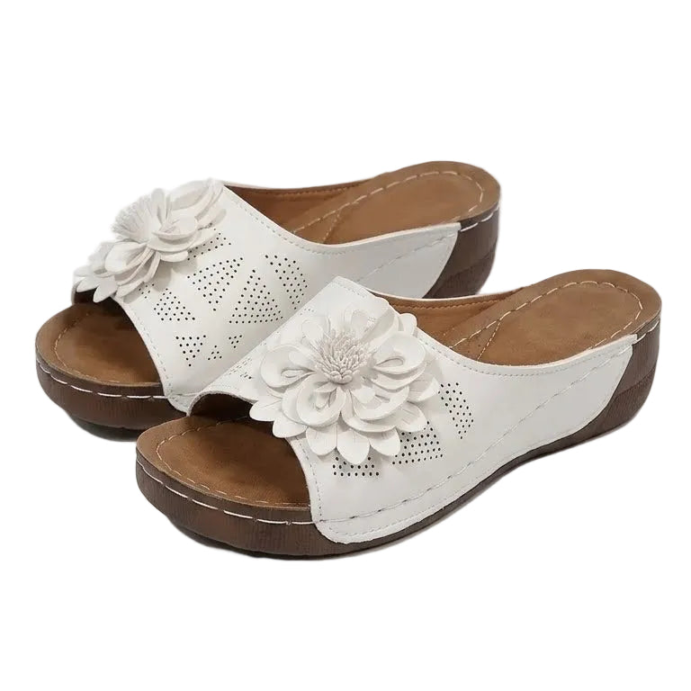 Rose – Women's Comfort Sandals - White - 36