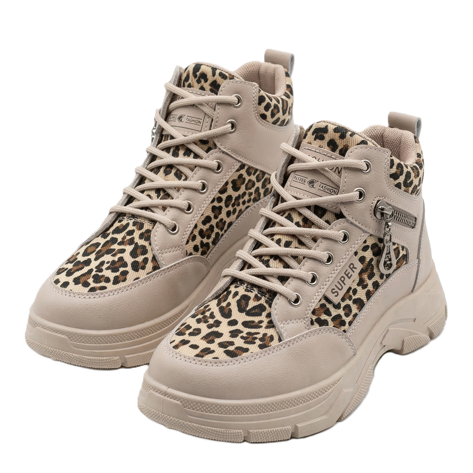 Cheetah – Comfort Trainers - Leopard Print - 35