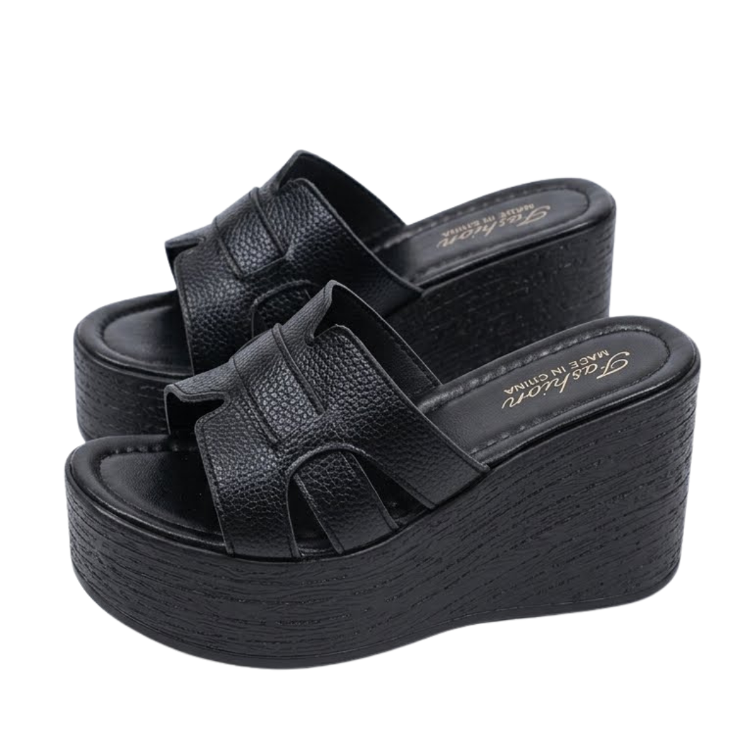 Carmina – Women's Comfort Sandals - Black - 34