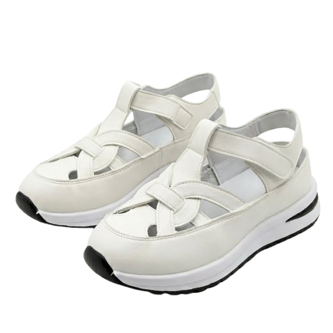 Aveta – Women's Comfort Sandals - White - 33
