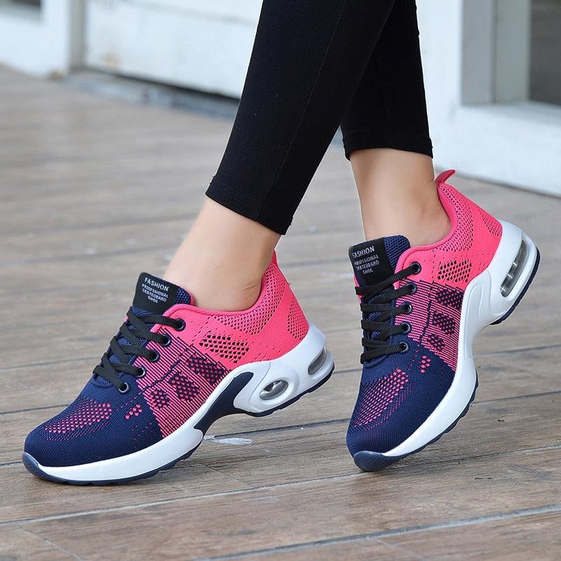 SportAir – Comfort Sports Trainers - Grey/Pink - 38