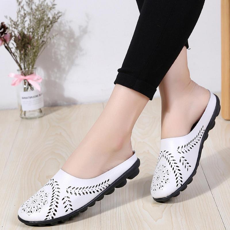 SlimFlex – Women's Comfort Loafers - White - 42