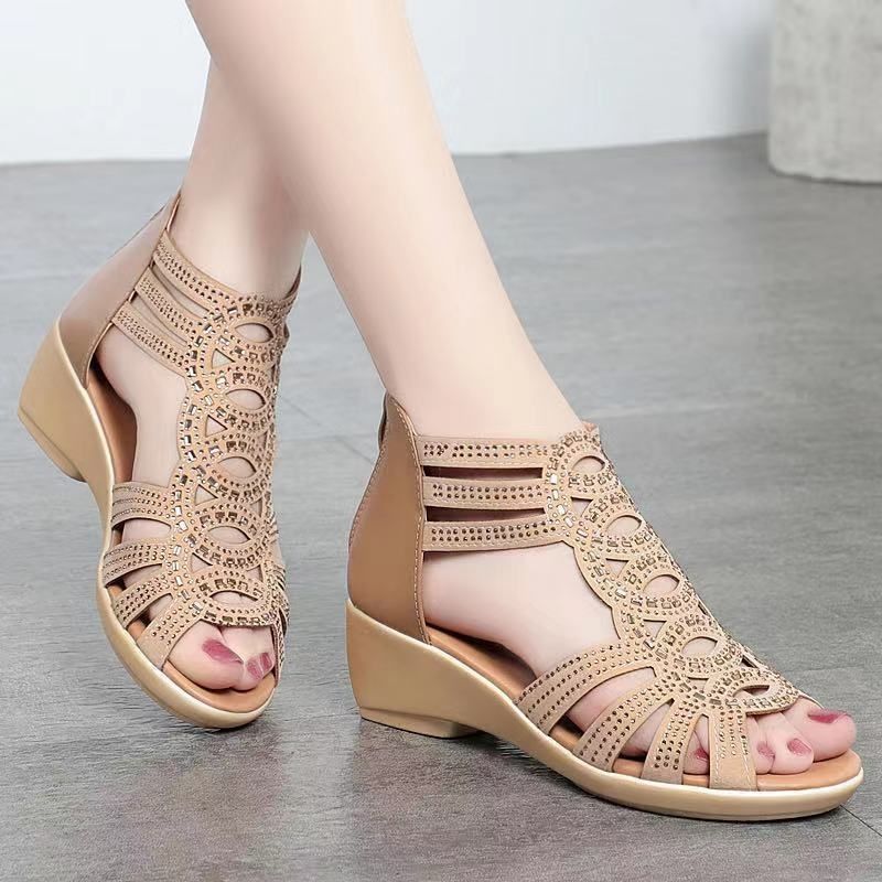 Rome – Women's Comfort Sandals - Black - 37