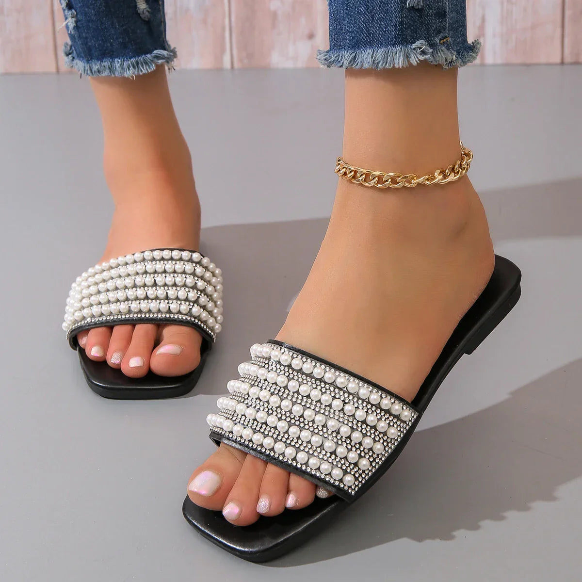 Pearl – Women's Comfort Sandals - White - 38