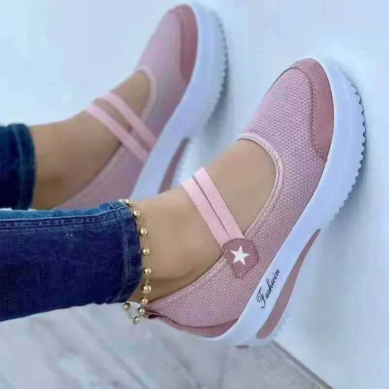 Dreamy Step – Comfort Trainers - Pink - 36