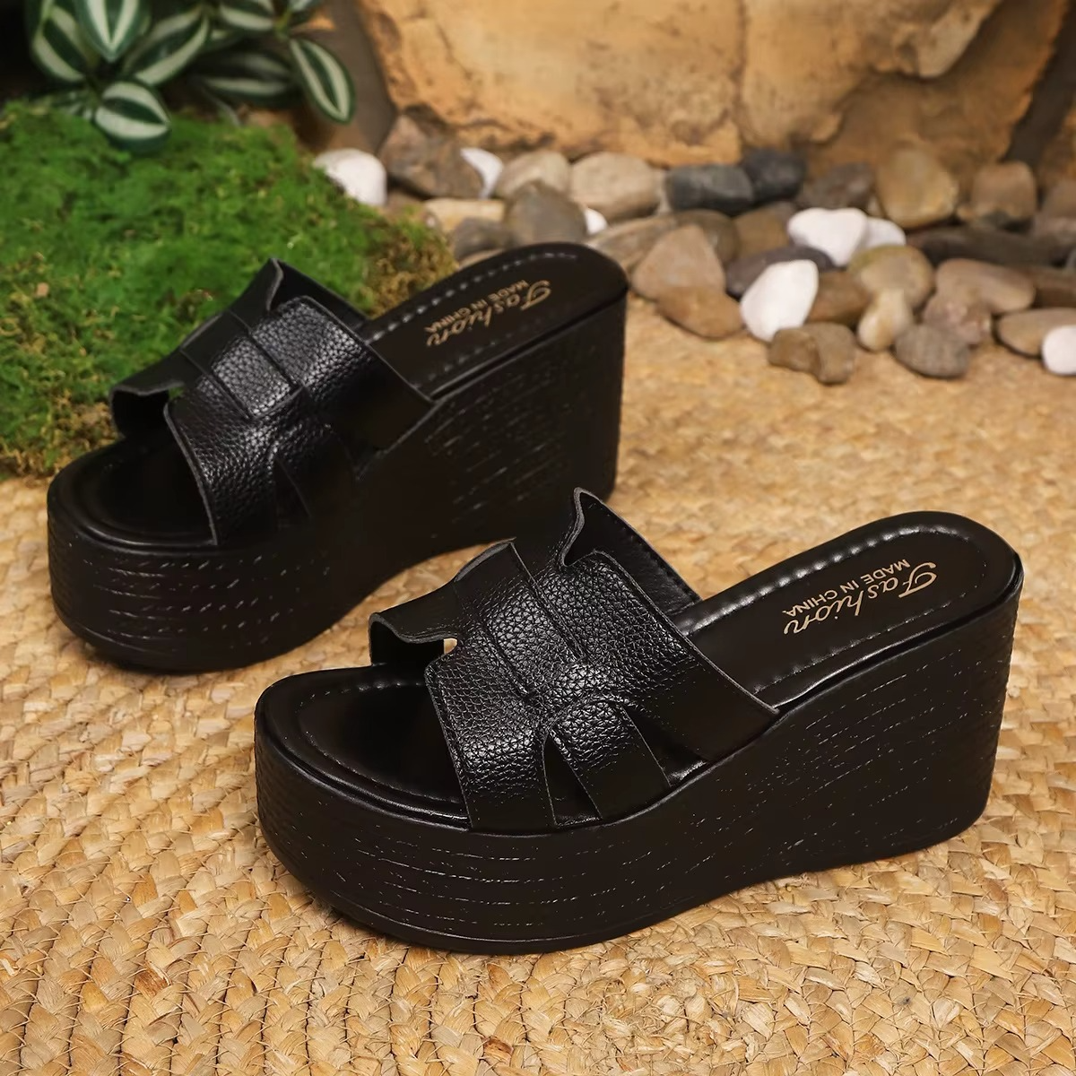 Carmina – Women's Comfort Sandals - Black - 43