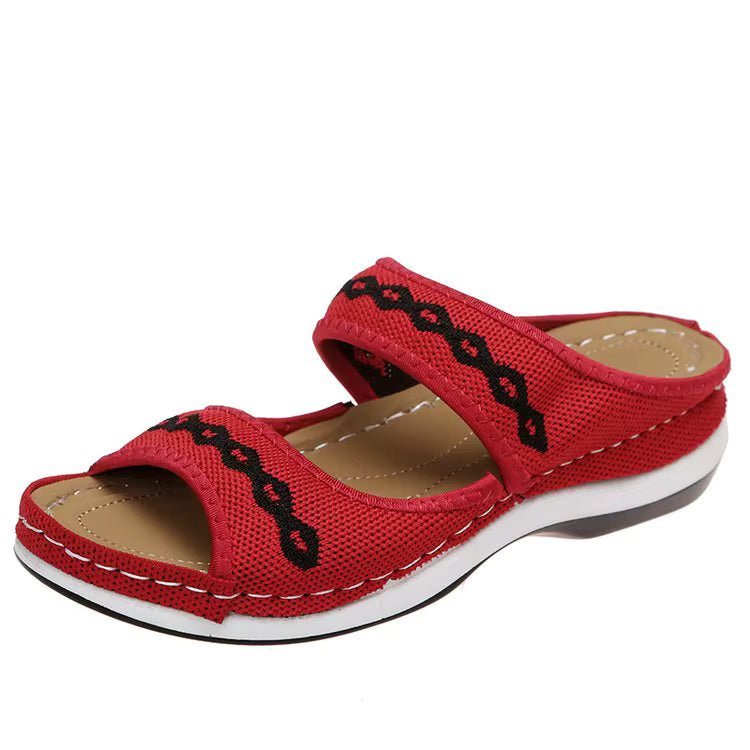 Pandora – Women's Comfort Sandals - Blue - 42