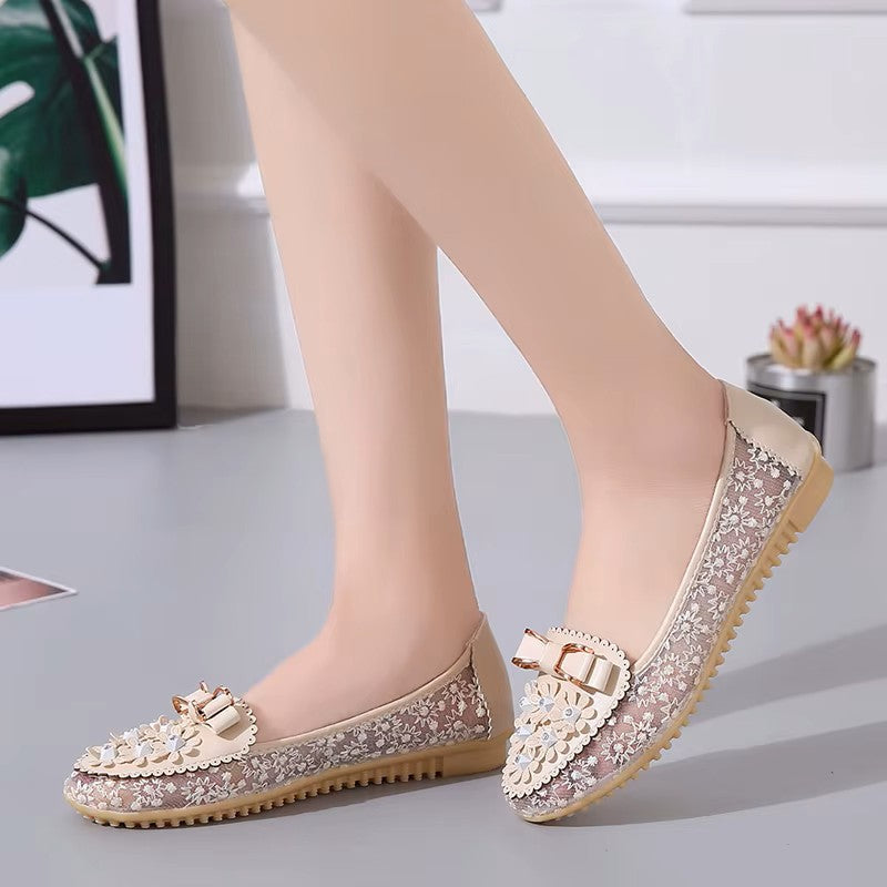 Garden – Women's Comfort Loafers - White - 38