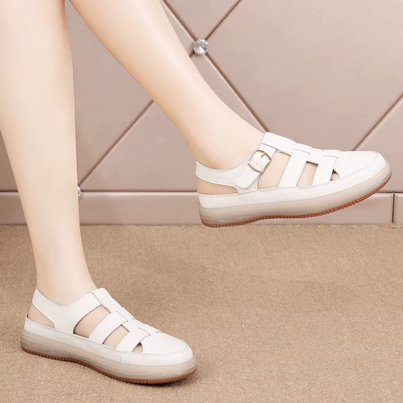 Olivia – Women's Comfort Sandals - White - 37