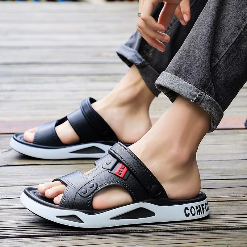 FlexOne – Women's Comfort Sandals - Black - 39