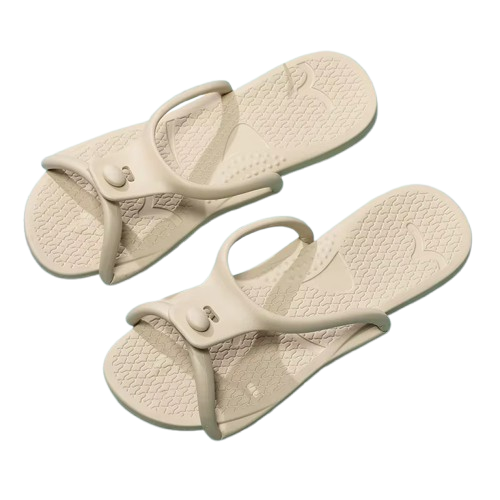 Fresh – Women's Comfort Flip-Flops - Beige - 35