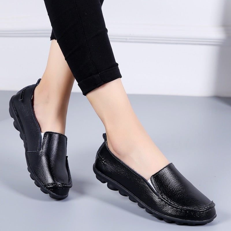 ErgoFit – Comfort Loafers - Black - 35