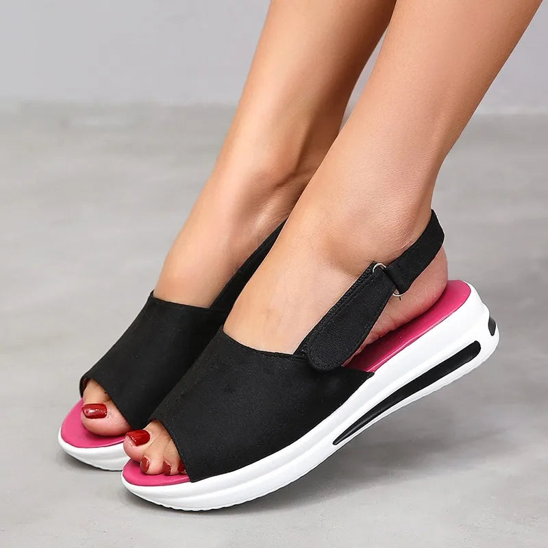 Bella1 – Women's Comfort Sandals - Black - 37