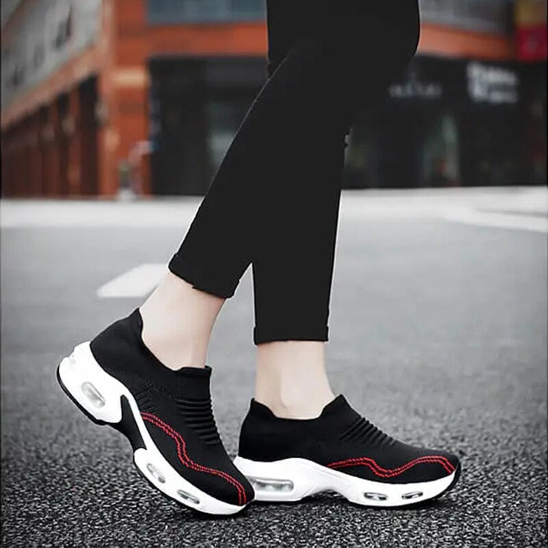 ultra Comfort – Women's Comfort Trainers - Black - 38
