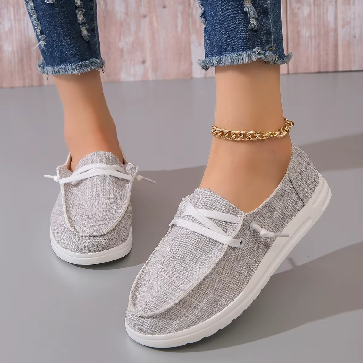 Lya – Comfort Trainers - White - 38