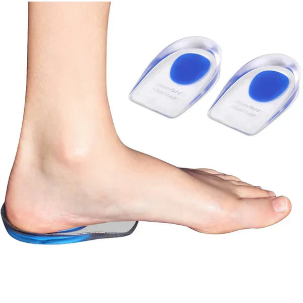 SiliComfort – Heel Cushions - 34 - Red