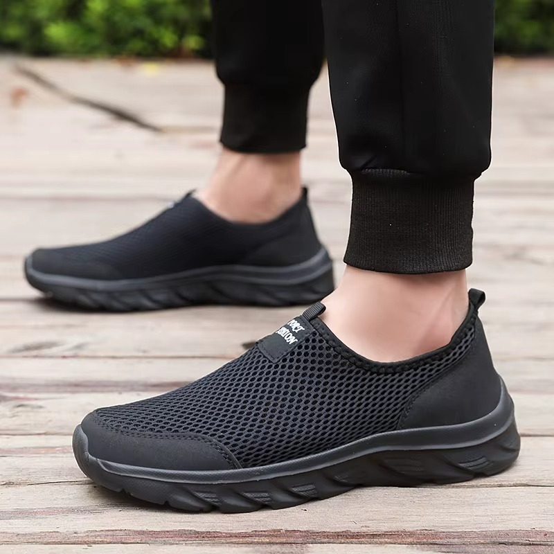 Hyper Comfort – Comfort Trainers - Black/White - 37
