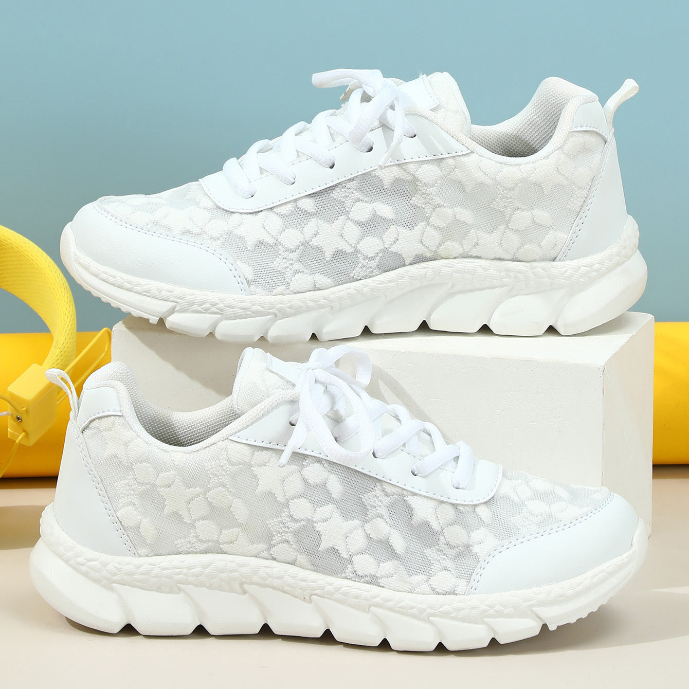 Diana – Comfort Trainers - White - 39