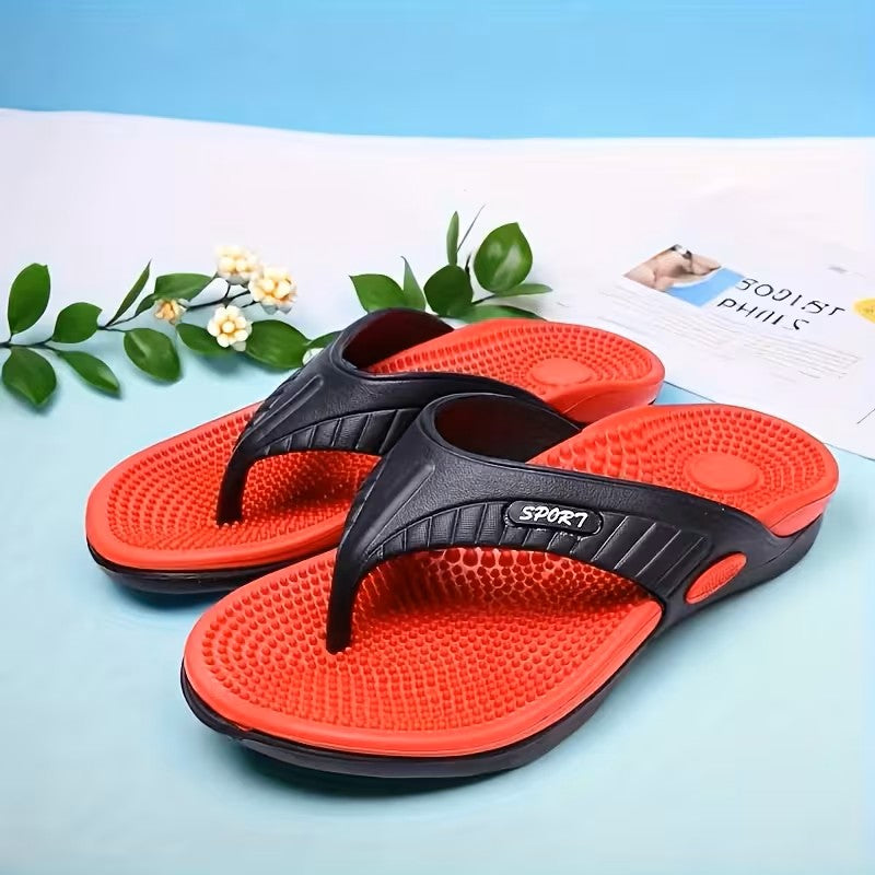 Strong Grip – Women's Comfort Flip-Flops - Brown - 39