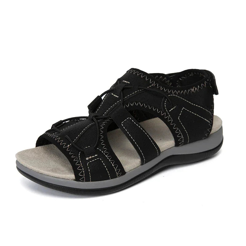 Lady – Women's Comfort Sandals - Black - 35