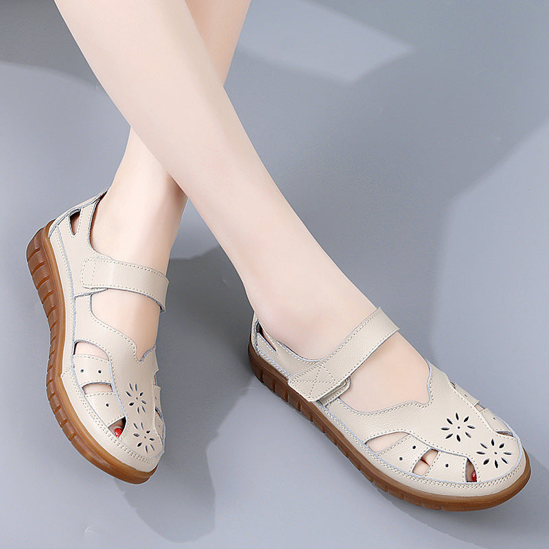 Luna – Women's Comfort Sandals – Style 2 - Brown - 42