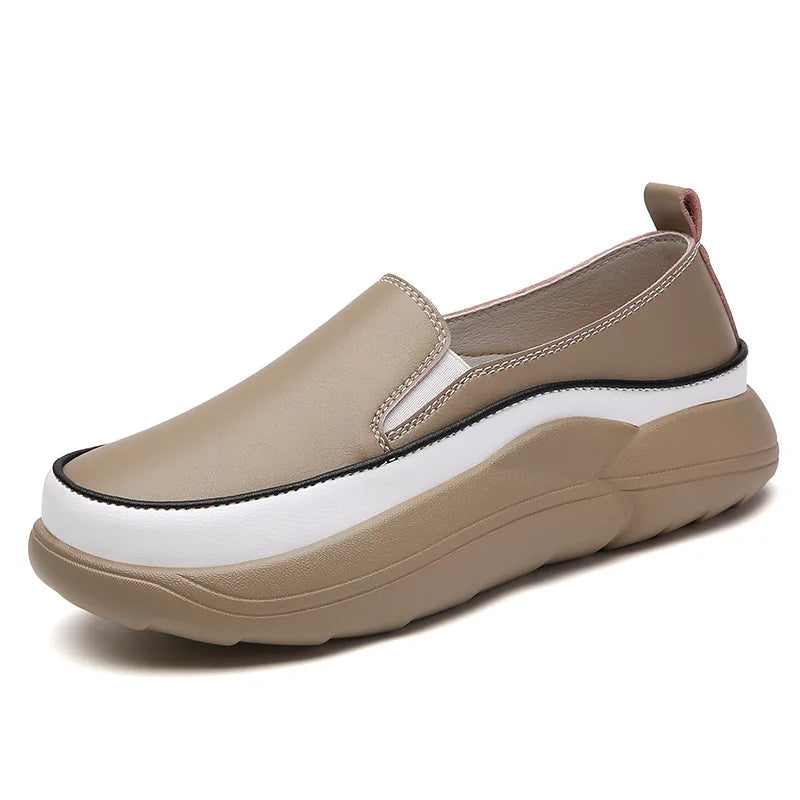 Aurora – Comfort Trainers - Brown - 35