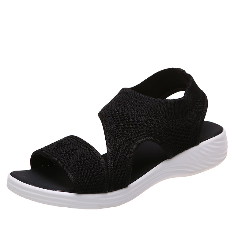 Carmen – Women's Comfort Sandals - Black - 34