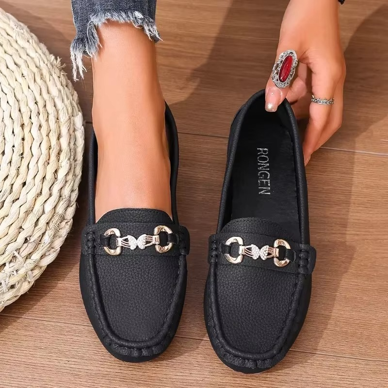 Chains – Comfort Loafers - Black - 38