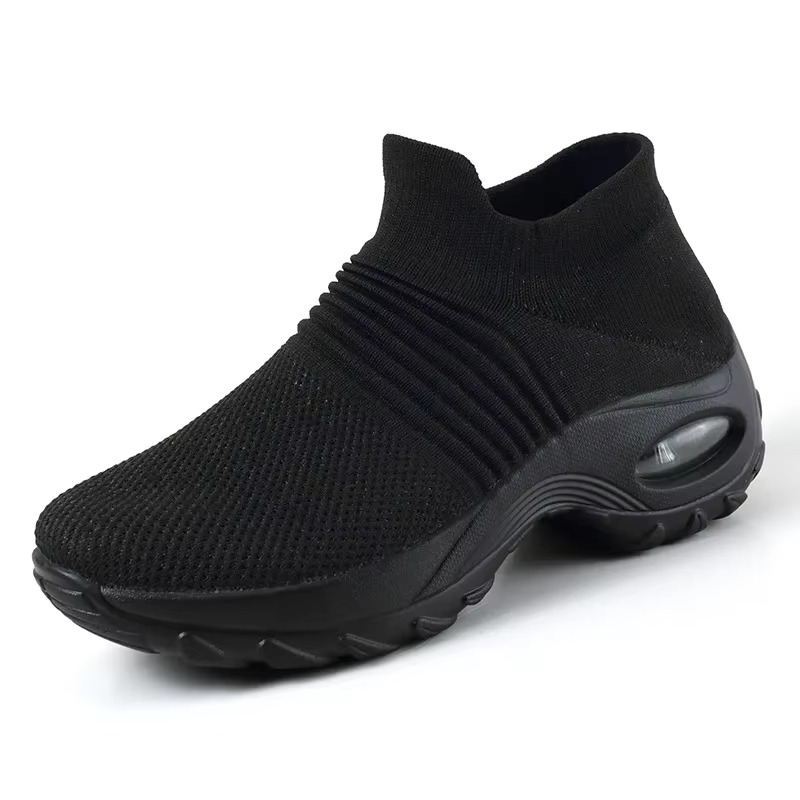 AirBoost – Comfort Trainers - Black/White - 35
