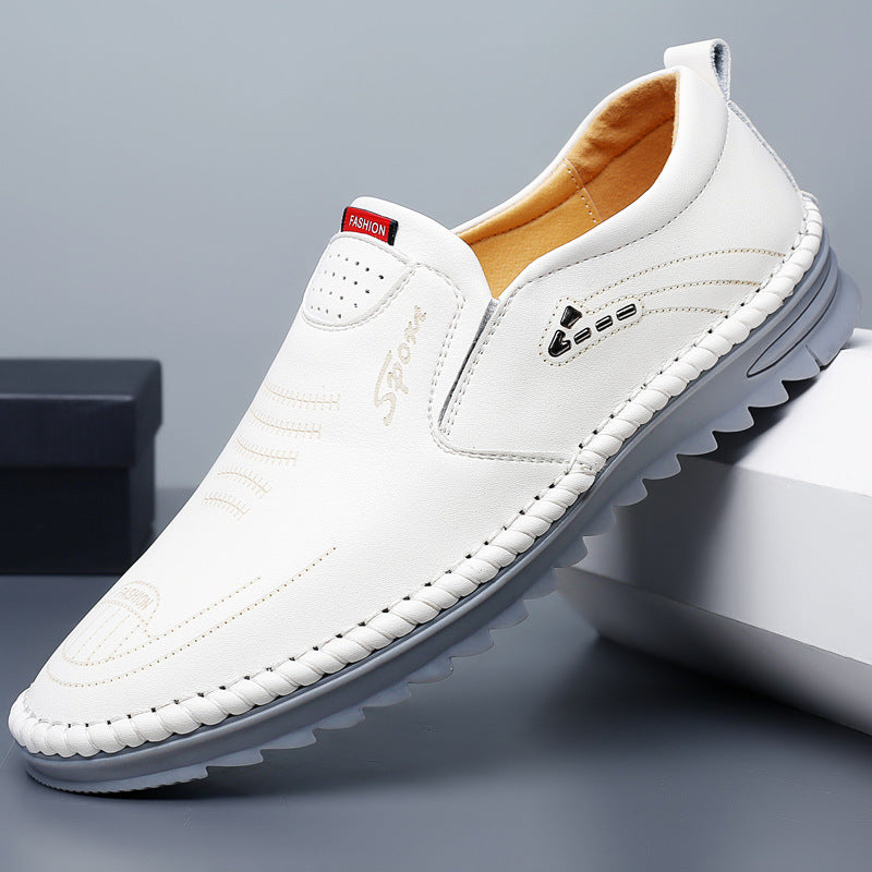 Italian Shoes1 – Men's Comfort Shoes - White - 37