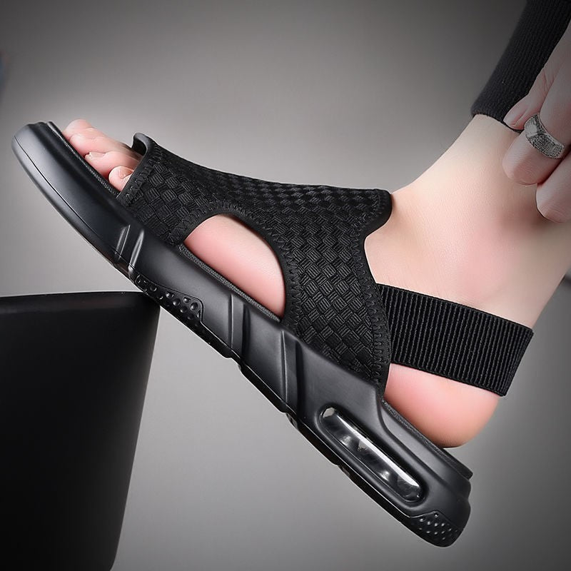 OrthoMen – Women's Comfort Sandals - Black - 37