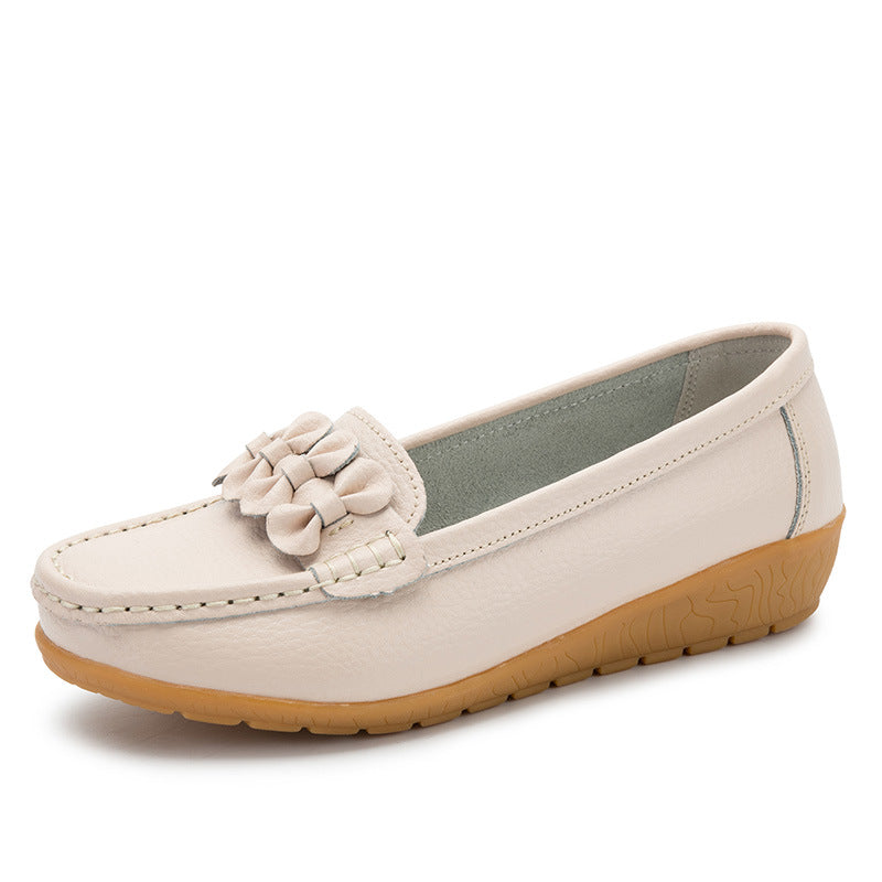 Light Step – Comfort Loafers - White - 43