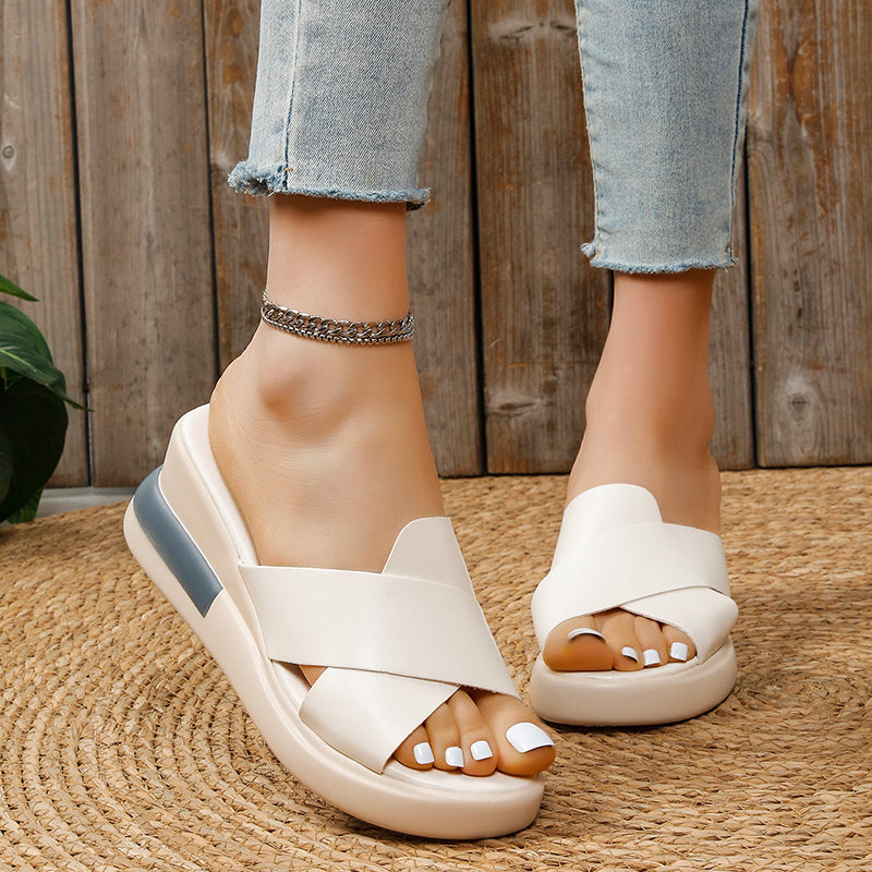 Maria – Women's Comfort Sandals - Beige - 36