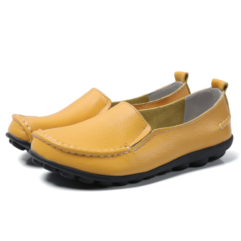 ErgoFit – Comfort Loafers - Beige - 35