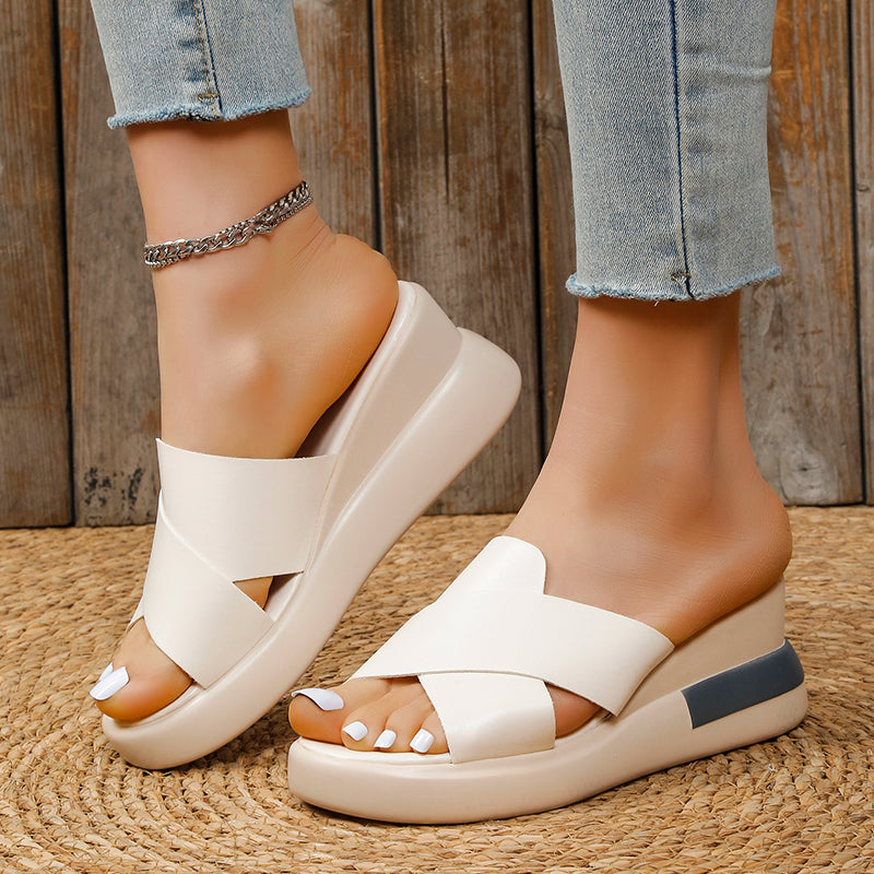 Maria – Women's Comfort Sandals - Beige - 40