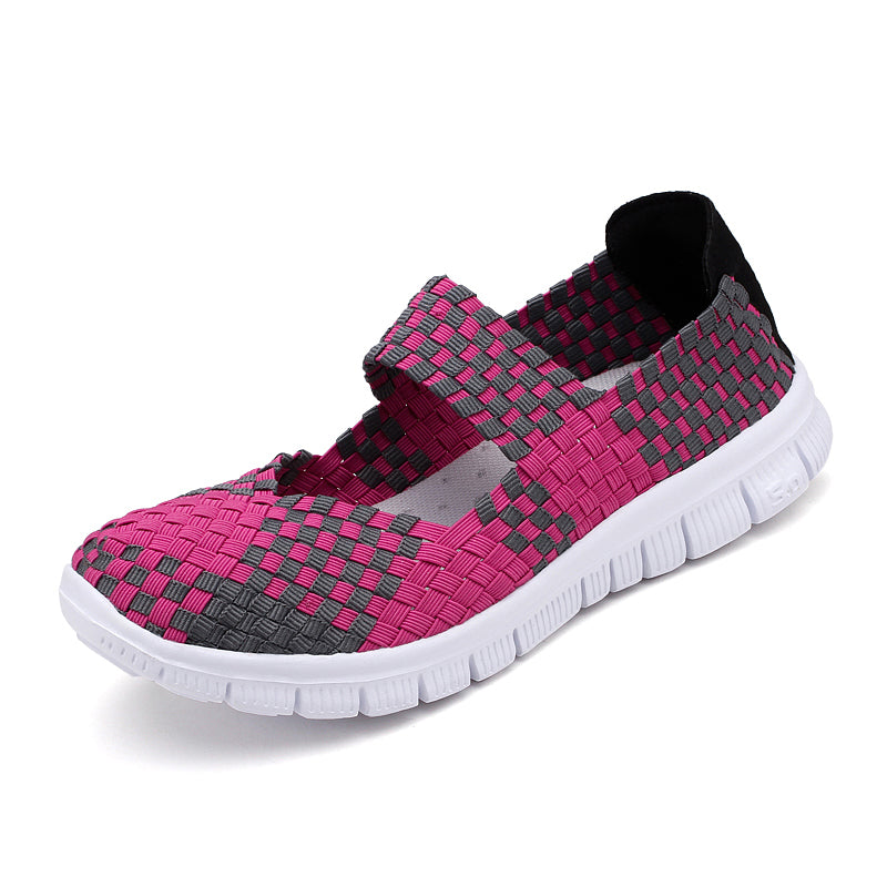 Star – Women's Comfort Trainers – Style 2 - White - 36