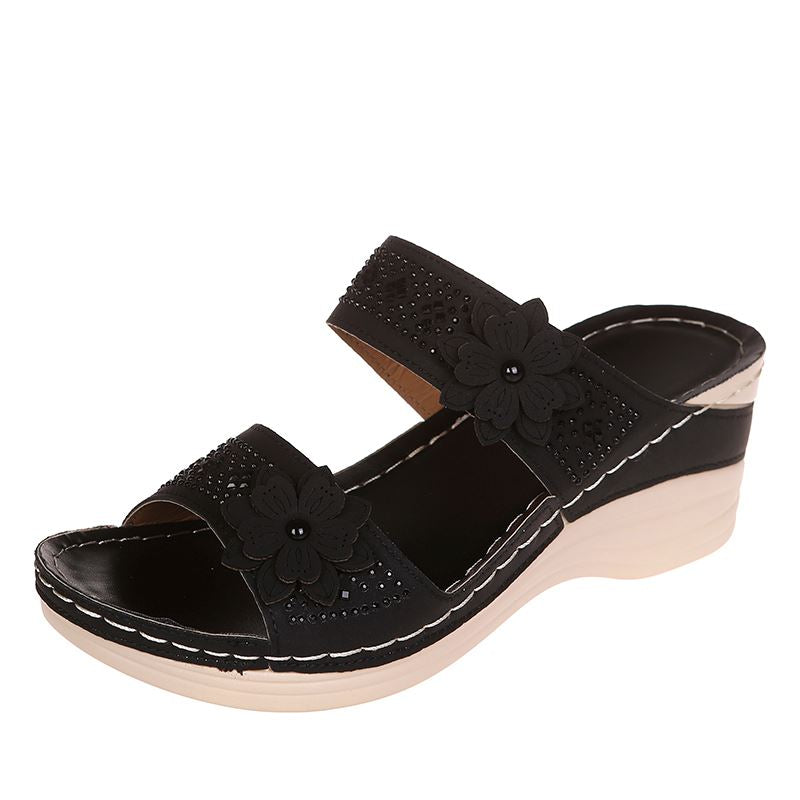Maya – Women's Comfort Sandals - Brown - 40