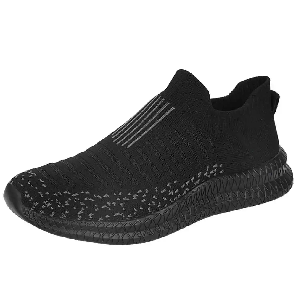 Plus – Men's Comfort Trainers - Black - 37