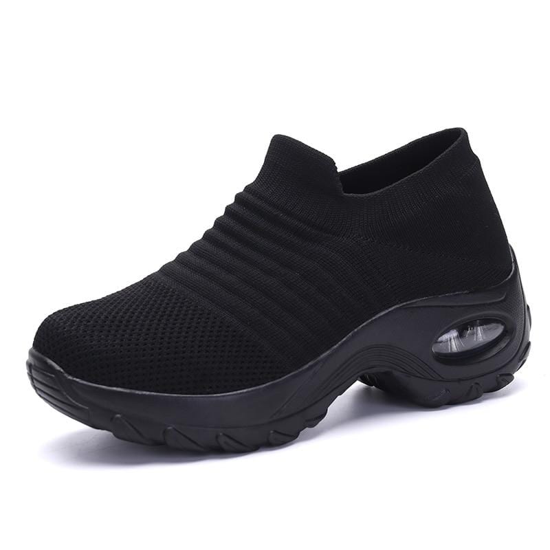 Air Comfort – Comfort Trainers - Black/Grey - 43